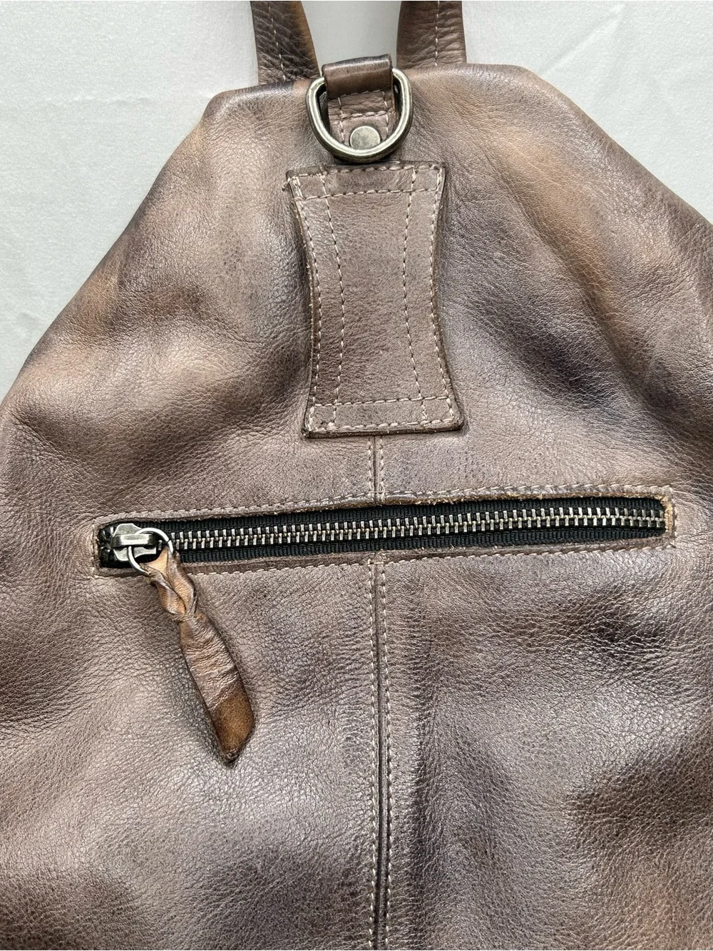 BED STU Delta Convertible Backpack Leather Boho